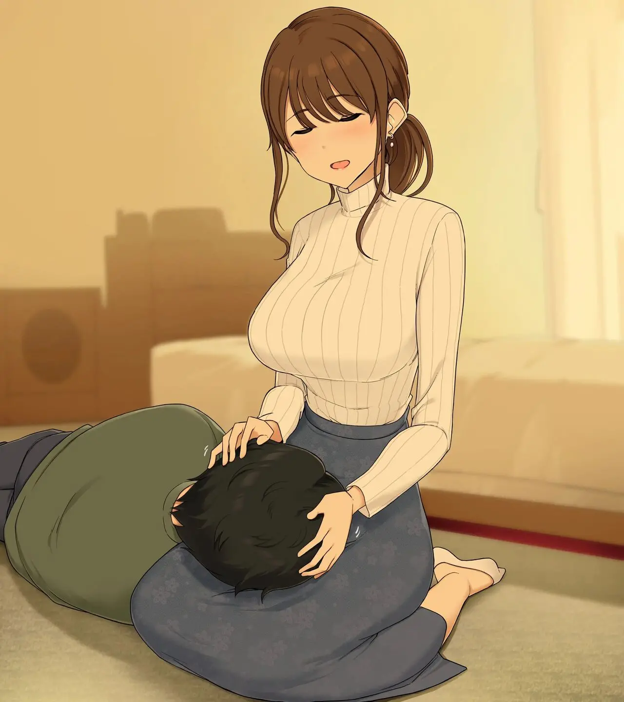 Ippai Amayakashite Boku O Dame Ni Shiyou To Suru Koakuma Onee-San | 잔뜩 응석받이로 만들어서 날 망가트리려는 소악마 누나